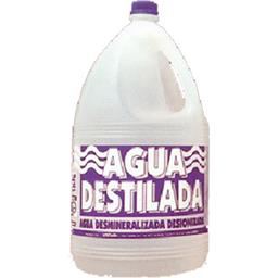 AGUA DESTILADA