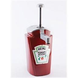 DISPENSADOR KETCHUP ROJO 5lt