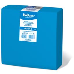 SERV 40X40 PP 1/4 TURQUESA