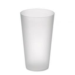 VASO PP 330 ML REUTILIZABLE 20ud (11,80x7,30cm)