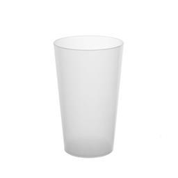 VASO PP 430 ML REUTILIZABLE 20ud (11,80x8,10cm)