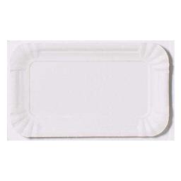 BANDEJA CARTON 12x19CM BLANCA