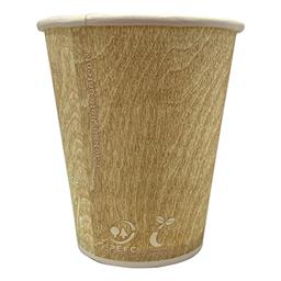 VASO PAPEL 12 OZ COMPOST 300/360 CC (11,68x8,02cm)