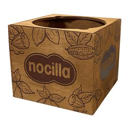 PORTA DISPENSADOR NOCILLA 2KG MADERA