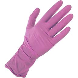 GUANTE LATEX GRUESO ROSA T/M